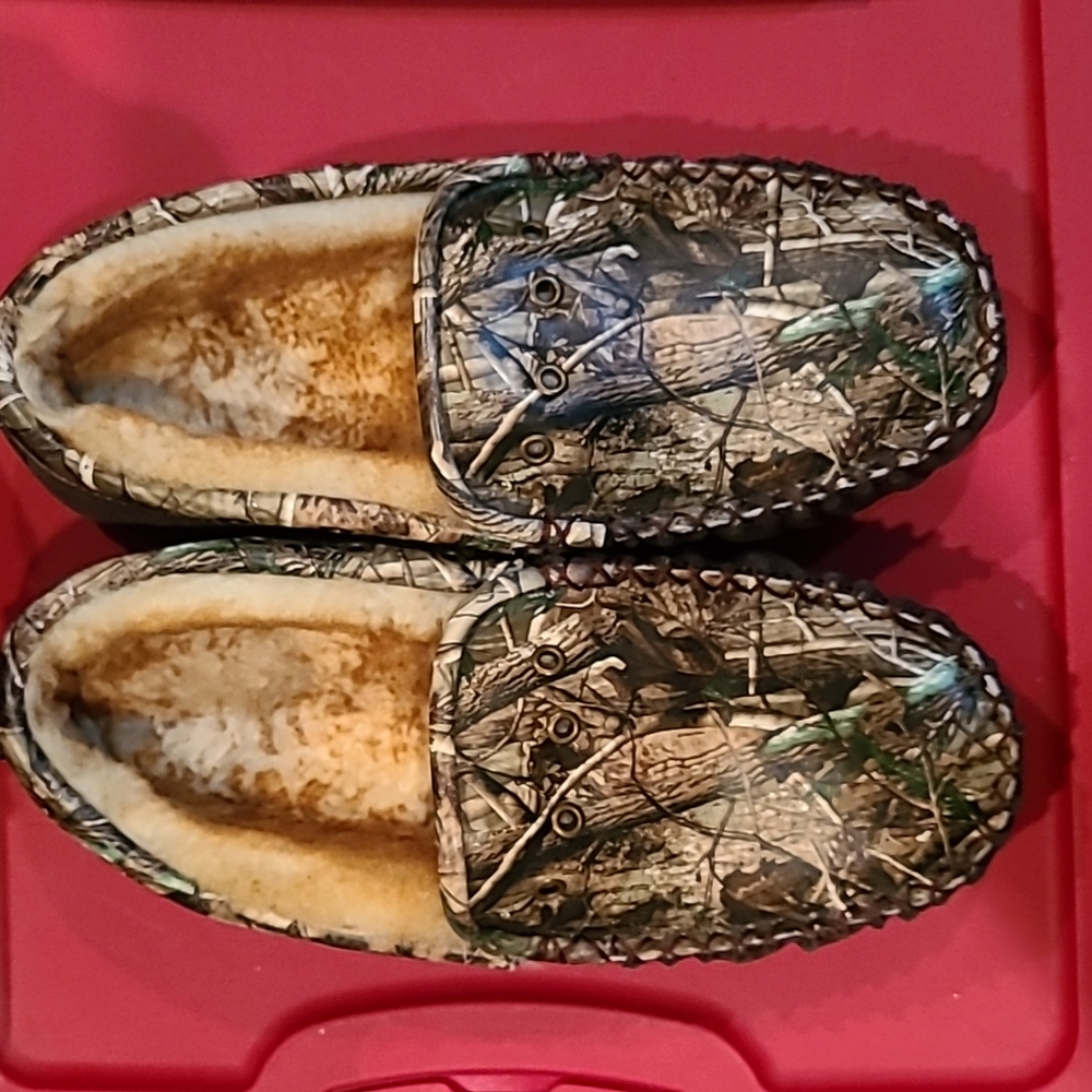 Mens Camo Slippers